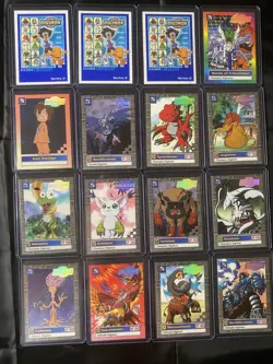 Lot of 177 Digimon Cards Bandai 1999-2000 Collection! - Image 3