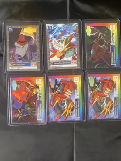 Lot of 177 Digimon Cards Bandai 1999-2000 Collection! - Image 5