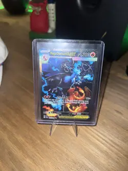 Mega Charizard X ex 125/094 SIR Phantasmal Flames Pokemon Card PSA 10 CONTENDER! - Image 2