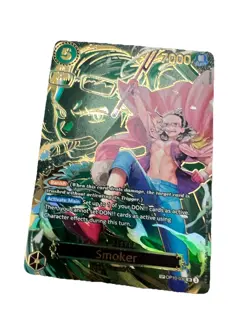 One Piece Smoker Full Art Card Op10-030 Carrying On His Will Foil - Image 1