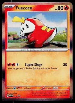 Fuecoco 002 SV: Scarlet & Violet Promo Cards Promo - Image 1