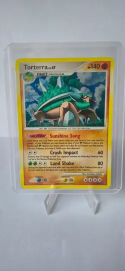 Torterra 11/100 - Rare Holo Pokemon TCG Card - Diamond & Pearl Stormfront 2008 - Image 1