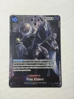 OPTCG One Piece Card Game Five Elders Alt Art OP13-082 - Image 1