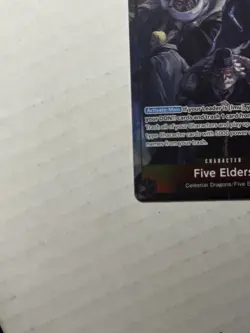 OPTCG One Piece Card Game Five Elders Alt Art OP13-082 - Image 4