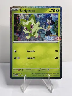 Sprigatito 191 Sv: Scarlet & Violet Promo Cards Holo - Image 1