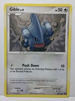 Gible | Pokemon Trading Card | 14/17 | 2009 | Basic - Image 1