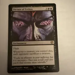 Dictate Of Erebos MTG EDH Commander Black Rare MAGIC - Image 1