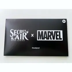 NEW Deadpool MTG Secret Lair x Marvel Non-Foil Magic SLD Borderless SEALED - Image 1