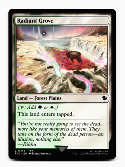 Radiant Grove [Commander: Final Fantasy] MTG (FIC) - Fetchable Dual Land - ??? - Image 1