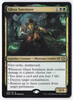 Glissa Sunslayer R Phyrexia: All Will Be One 202 MP - Image 1