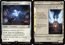 Crystal Fragments // Summon: Alexander - Foil - Final Fantasy #0013 MTG Magic Th - Image 1