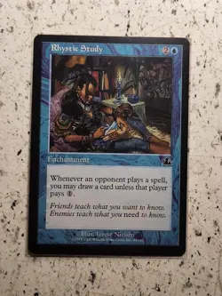 Rhystic Study Prophecy Common MTG Magic The Gathering - Image 1