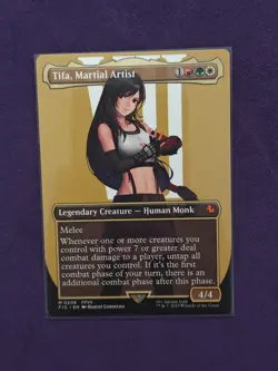 MTG Final Fantasy English Tifa, Martial Artist Borderless 0206 Non-Foil FIC - Image 1