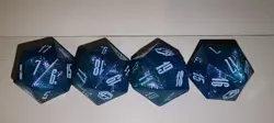 MTG Final Fantasy: Gift Bundle "Crystal" Shinra Blue Oversized D20 Die Dice - Image 3