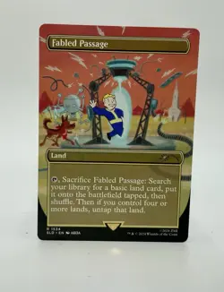 2024 MTG Magic the Gathering SLD Secret Lair Drop Fallout #1534 Fabled Passage - Image 1