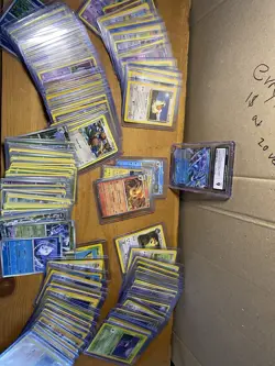 Huge 200+ Card Lot Vintage Pokemon Cards with modern Master balls - Image 1
