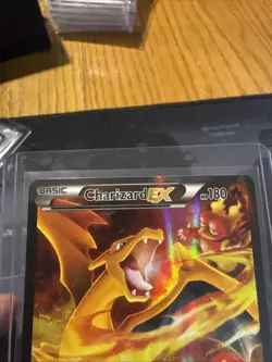 Charizard EX XY121 Black Star Promo Full Art Holo Pokemon Card NM LP+ - Image 2