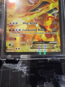 Charizard EX XY121 Black Star Promo Full Art Holo Pokemon Card NM LP+ - Image 3