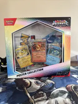 Pokemon TCG Scarlet & Violet Prismatic Evolutions Poster Collection Box - Image 1