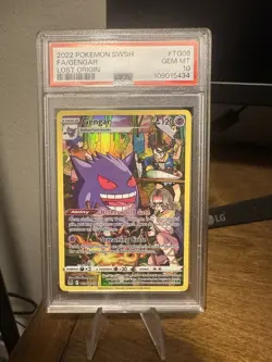 PSA 10 GENGAR TG06 LOST ORIGIN TRAINER GALLERY SWORD & SHIELD POKEMON GEM MINT - Image 1