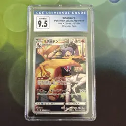 Pokemon - Charizard 187/184 Character Rare Japanese VMAX Climax CGC 9.5 Gem Mint - Image 1