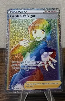 Pokemon Astral Radiance Gardenia’s Vigor 202/189 Rainbow Rare NM - Image 1