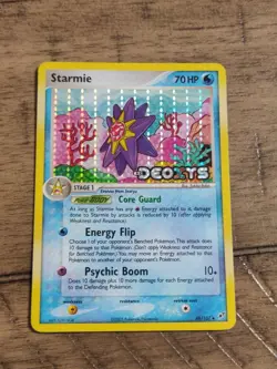 Pokemon TCG: Starmie (48/107) - Deoxys Stamped Reverse Holo NM - Image 1