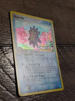 Pokemon TCG: Starmie (48/107) - Deoxys Stamped Reverse Holo NM - Image 3