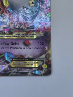 POKEMON M GENGAR EX XY166 BLACK STAR PROMO NEAR MINT CONDITION - Image 4