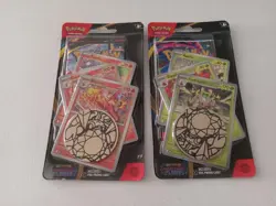2X POKEMON TCG MEGA EVOLUTION PHANTASMAL FLAMES BLISTER PACKS BLAZIKEN HYDRAPPLE - Image 1