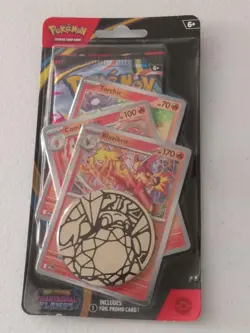 2X POKEMON TCG MEGA EVOLUTION PHANTASMAL FLAMES BLISTER PACKS BLAZIKEN HYDRAPPLE - Image 2