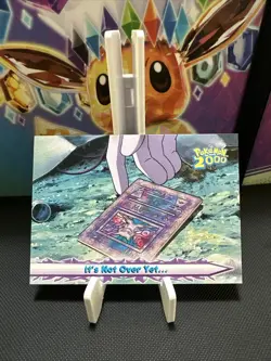 2000 Topps Pokemon The Move #70 Its Not Over Yet Blue Logo Very Rare (NEAR MINT) - Image 1