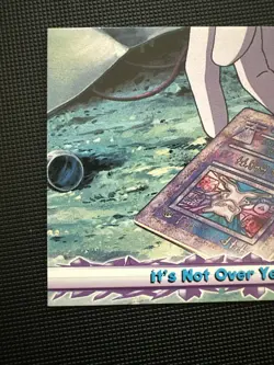 2000 Topps Pokemon The Move #70 Its Not Over Yet Blue Logo Very Rare (NEAR MINT) - Image 5