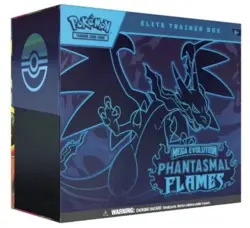 PRESALE Pokemon TCG: Mega Evolution-Phantasmal Flames Pokemon Center ETB - Image 1