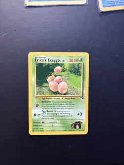 Pokemon TCG Erika's Exeggcute Gym Heroes 43/132 Unlimited Uncommon VLP - Image 1