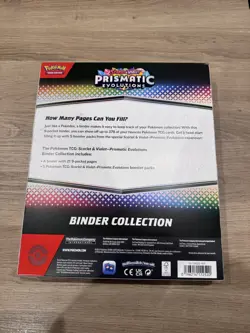⚡Pokemon TCG Scarlet&Violet 8.5 Prismatic Evolution Binder Collection 🆕&Sealed - Image 2