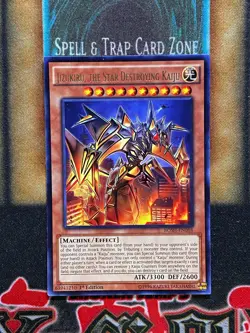 Yugioh Jizukiru, The Star Destroying Kaiju BOSH-EN088 Rare 1st Ed NM - Image 1