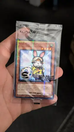 Rescue Rabbit + Neymar Jr - 2025 eFootball Promo Set - Yugioh OTS OP Limited NEW - Image 4