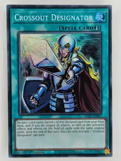 Yu Gi Oh - RA02-EN063 Crossout Designator - Secret Rare - Image 1