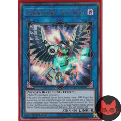 Yugioh Raidraptor - Wise Strix DUOV-EN005 Ultra Rare 1st Edition NM - Image 1