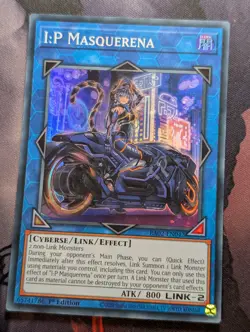 Yugioh - I:P Masquerena (Alternate Art) - RA02-EN042 - Super Rare 1st Edition - Image 1