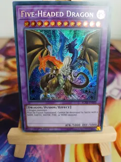 Funfkopfiger Drache BLHR-EN000 Secret Rare - EN NM YUGIOH - Image 1