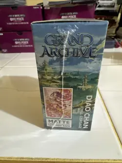 DRAGON SHIELD Grand Archive Diao Chan Art Matte 100 CARD SLEEVES Idyll Corsage - Image 4