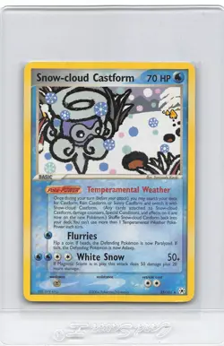 Snow-cloud Castform 25/101 - NON-HOLO RARE - EX Hidden Legend - POKEMON CARD NM - Image 1