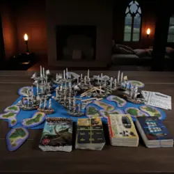 Wizkids Pirates of the Spanish Main CSG Spanish Main Lot Assembled Ships Card - Image 1