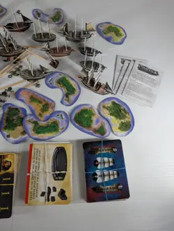 Wizkids Pirates of the Spanish Main CSG Spanish Main Lot Assembled Ships Card - Image 2