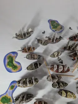 Wizkids Pirates of the Spanish Main CSG Spanish Main Lot Assembled Ships Card - Image 5