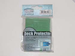 50 glossy small Green YUGIOH size DECK PROTECTORS CARD SLEEVES Ultra Pro - Image 2