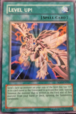 LEVEL UP! - SOD-EN041 Common Unlimited YuGiOh! TCG Card - Image 1