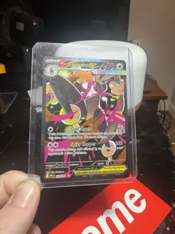 ENGLISH Mega Lopunny EX SIR 128/094 Phantasmal Flames NEAR MINT Pokemon Card - Image 3